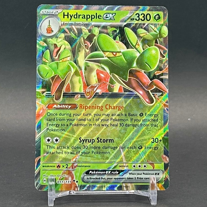NM - Pokémon TCG - Hydrapple EX 011/131 Double Rare Holo - Prismatic Evolutions