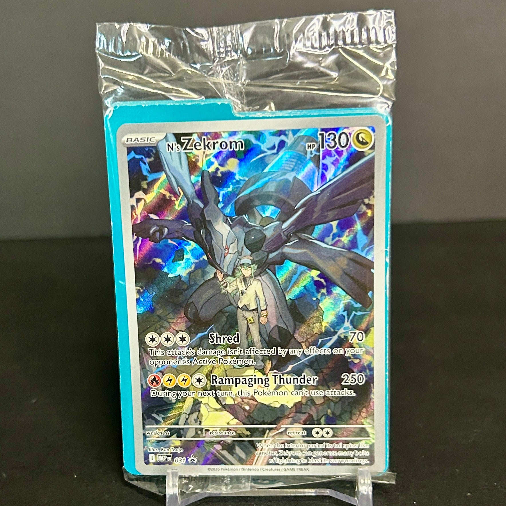 Sealed - Pokémon TCG - N’s Zekrom 031 - Mega Evolutions Promo