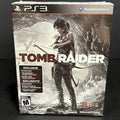 New Factory Sealed - PS3 Tomb Raider - Launch Edition (PlayStation 3, 2013) - Loose Wrap on Back