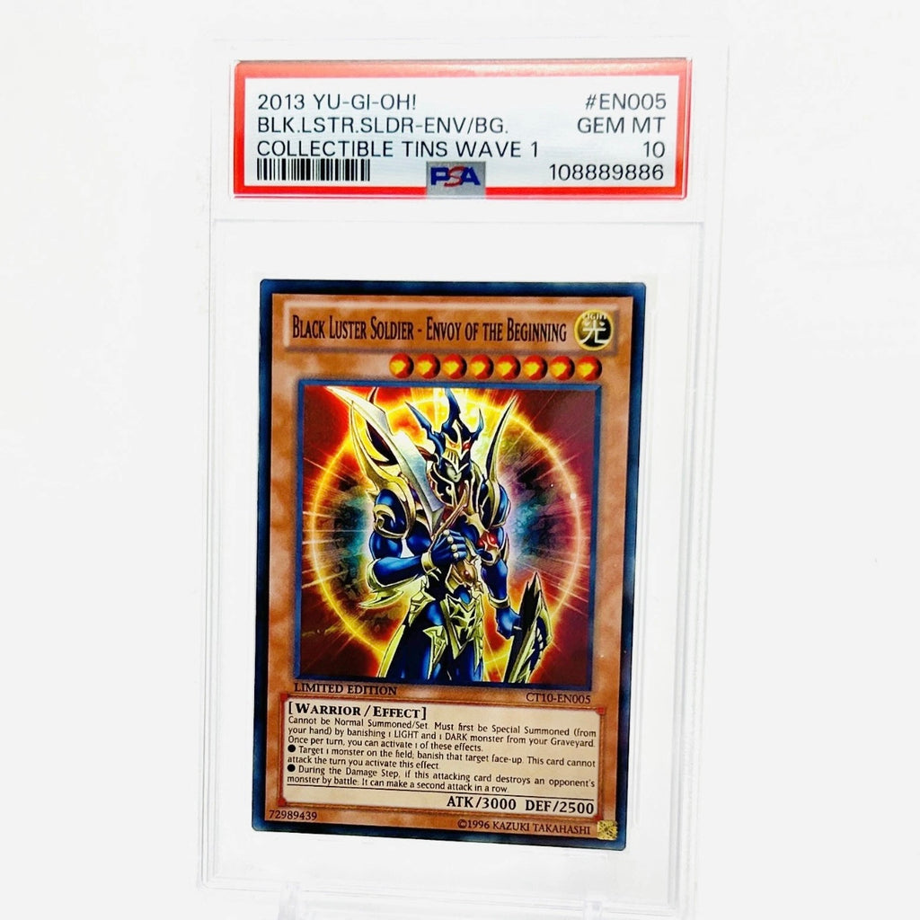 PSA 10 - Yu-Gi-Oh! Black Luster Soldier - Envoy of the Beginning - CT10-EN005 LE