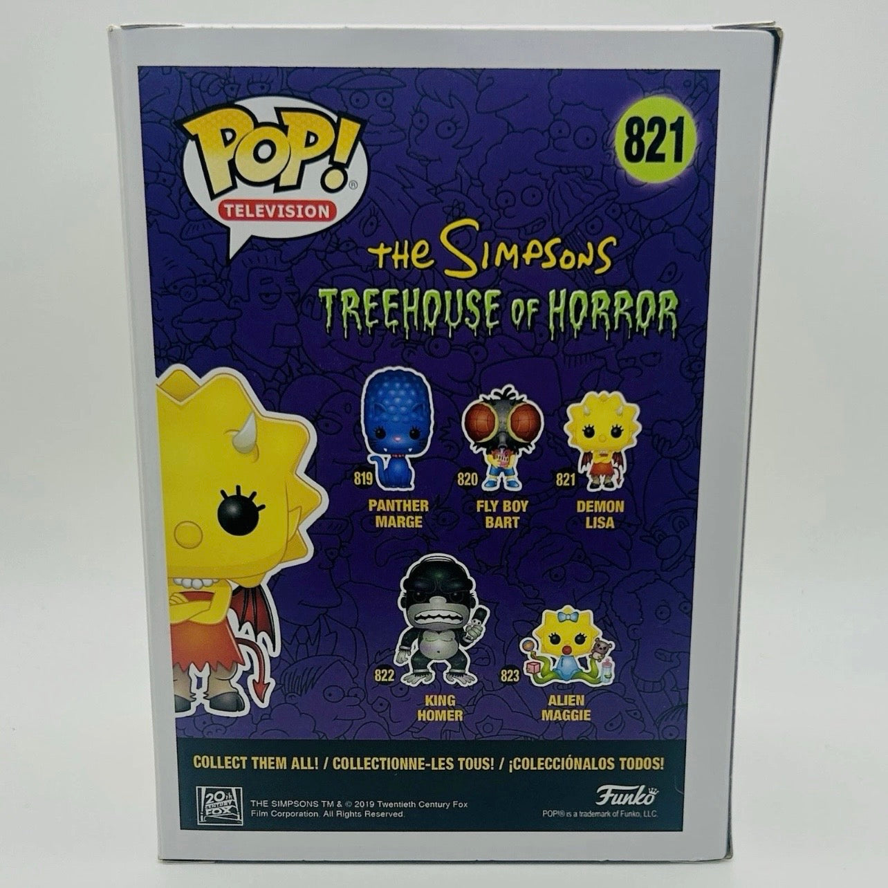 Funko Pop! Television: The Simpsons - Demon Lisa #821 (Treehouse of Horror)
