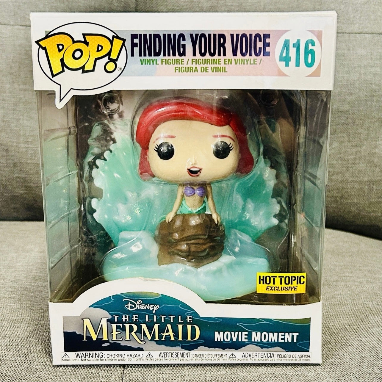 Funko Pop! Movie Moment: The Little Mermaid: Finding Your Voice #416 (Hot Topic Exclusive)