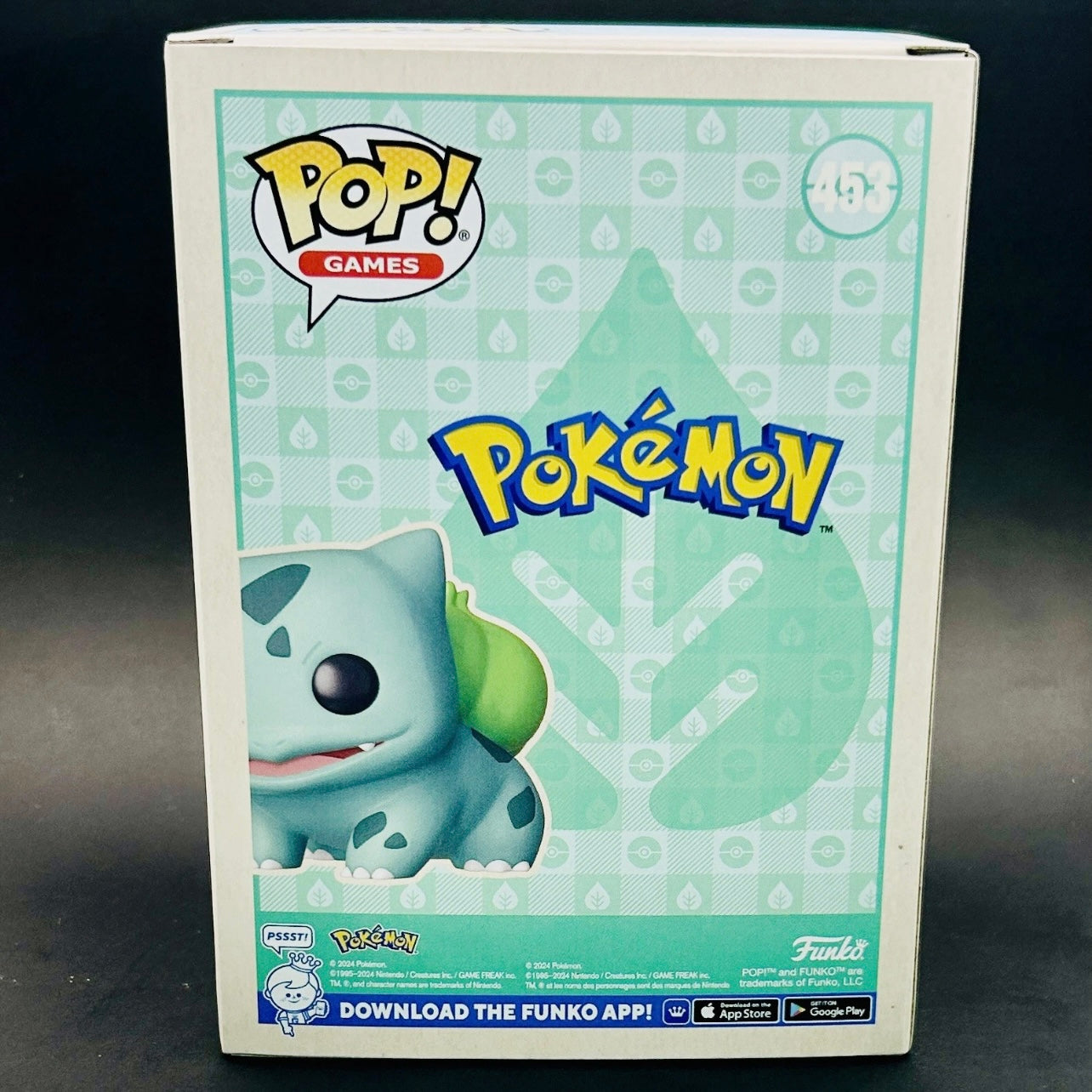 Funko Pop! Games: Pokémon -  Bulbasaur #453 Soft Color - Amazon Exclusive