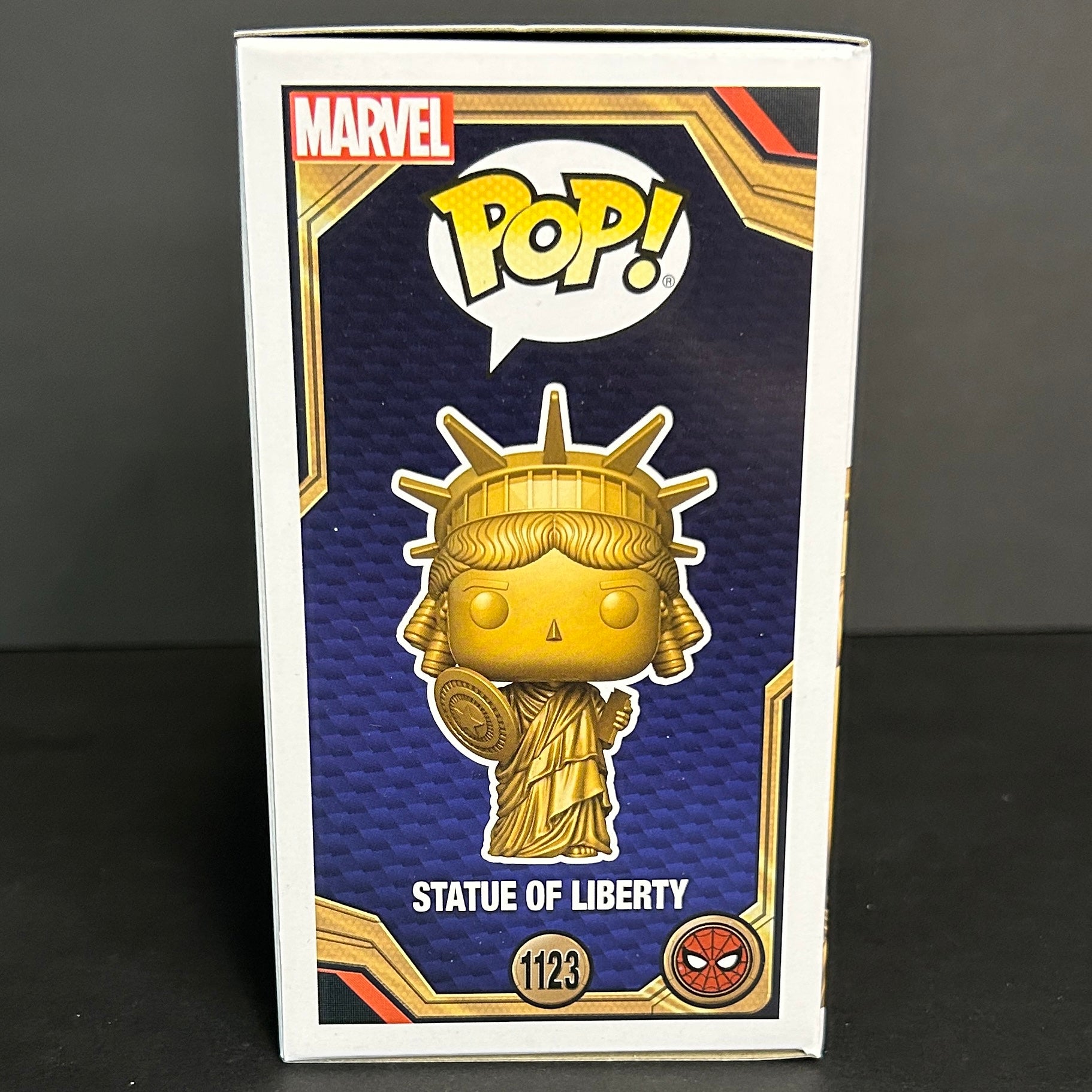 Funko Pop! Spider-Man No Way Home - Statue of Liberty #1123 - 2022 NYCC Fall Convention Exclusive