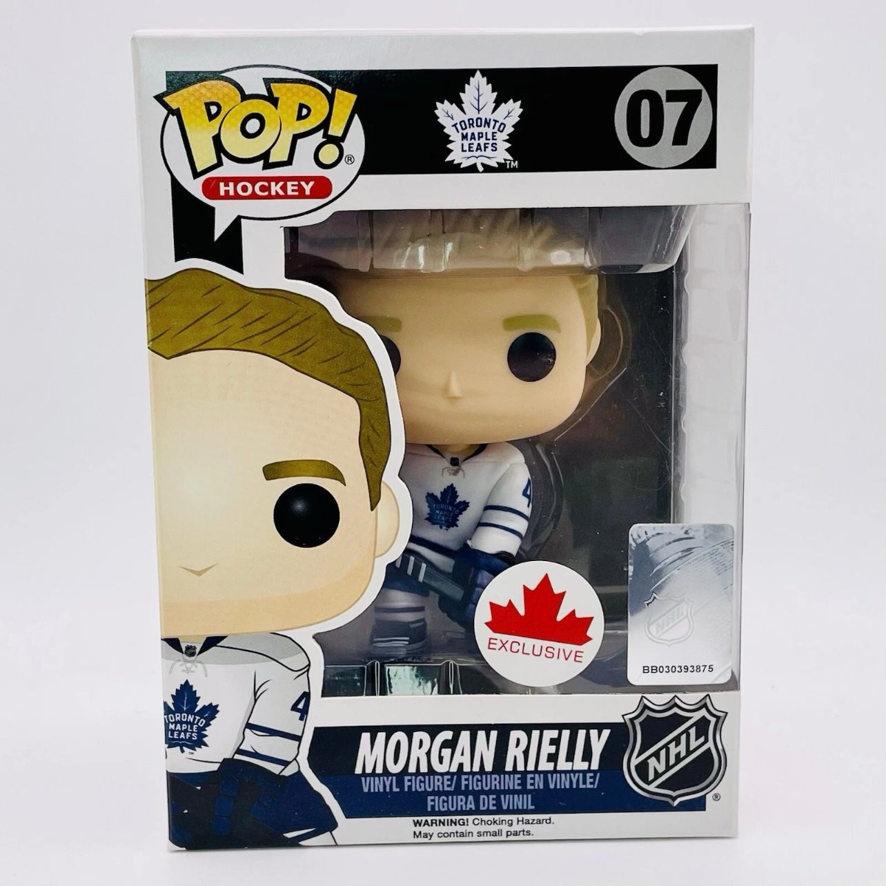 Funko Pop! Hockey: Morgan Rielly #07 - Canada Exclusive - Toronto Maple Leafs