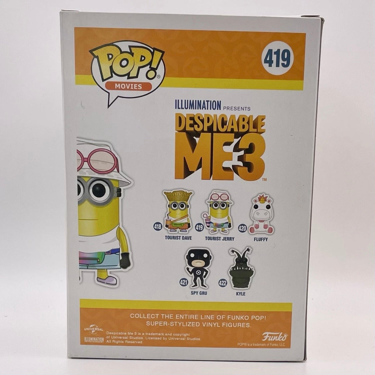 Funko Pop! Movies: Despicable Me 3 - Tourist Jerry #419 - Best Buy Exclusive