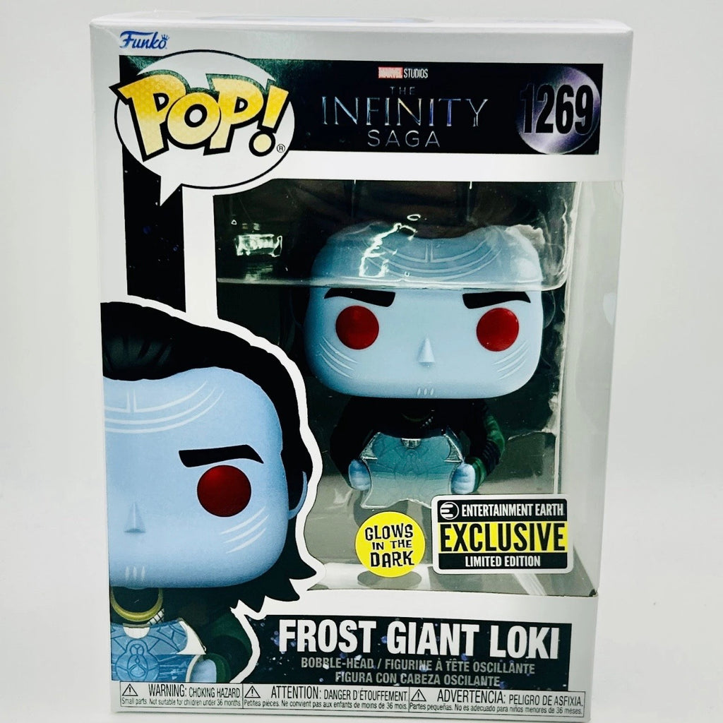 Funko Pop! Marvel: Infinity Saga - Frost Giant Loki #1269 Glow in the Dark - Entertainment Earth Exclusive