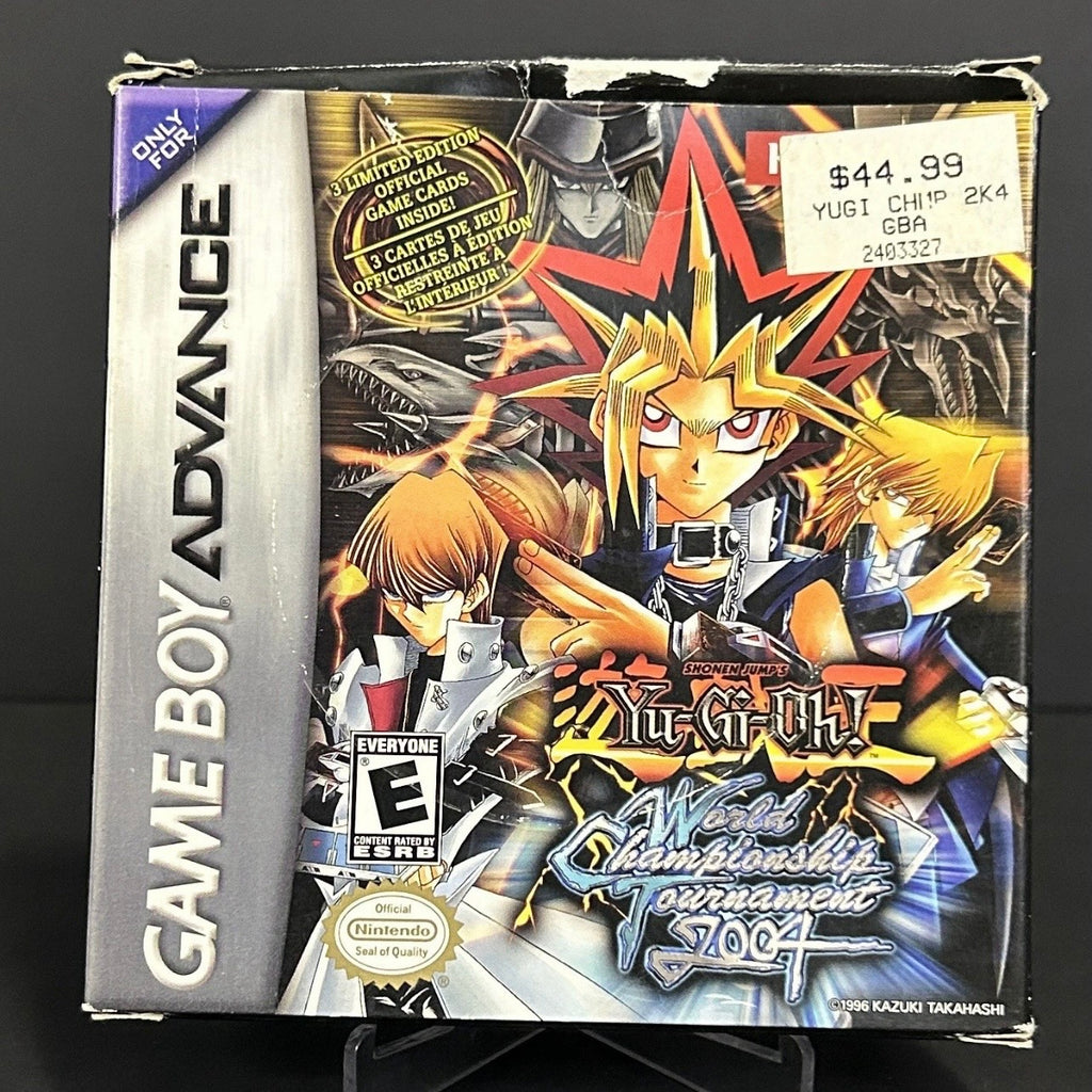 CIB - Tested - GBA - Yu-Gi-Oh! World Championship Tournament 2004 - Game Boy Advance - Complete in Box