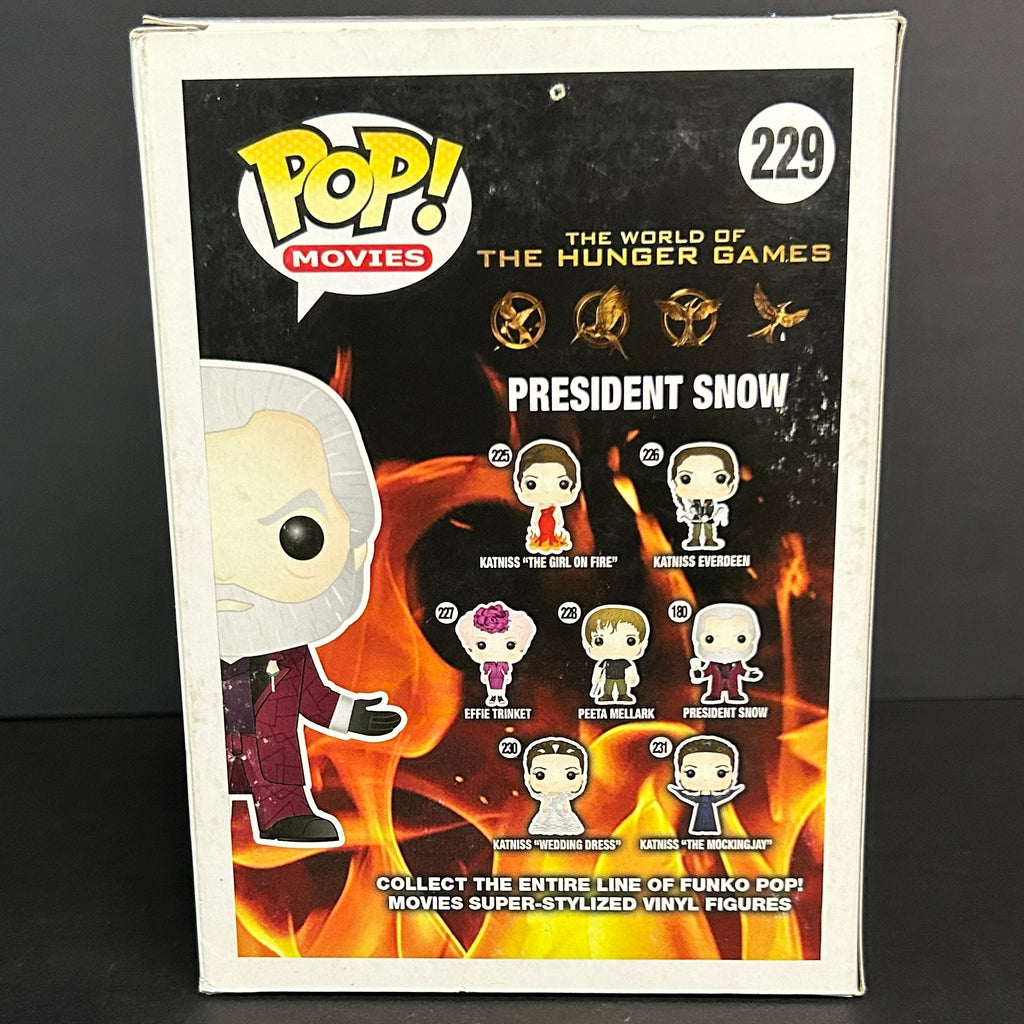 Funko Pop! Movies: The Hunger Games - President Snow #229 - 2015 Vaulted