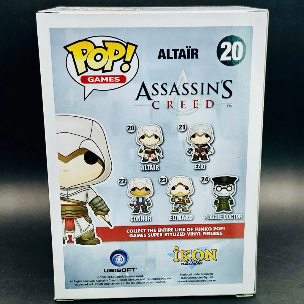Funko Pop! Autographed Altair #20 - Assassin’s Creed - Philip Shahbaz - Dual Quote