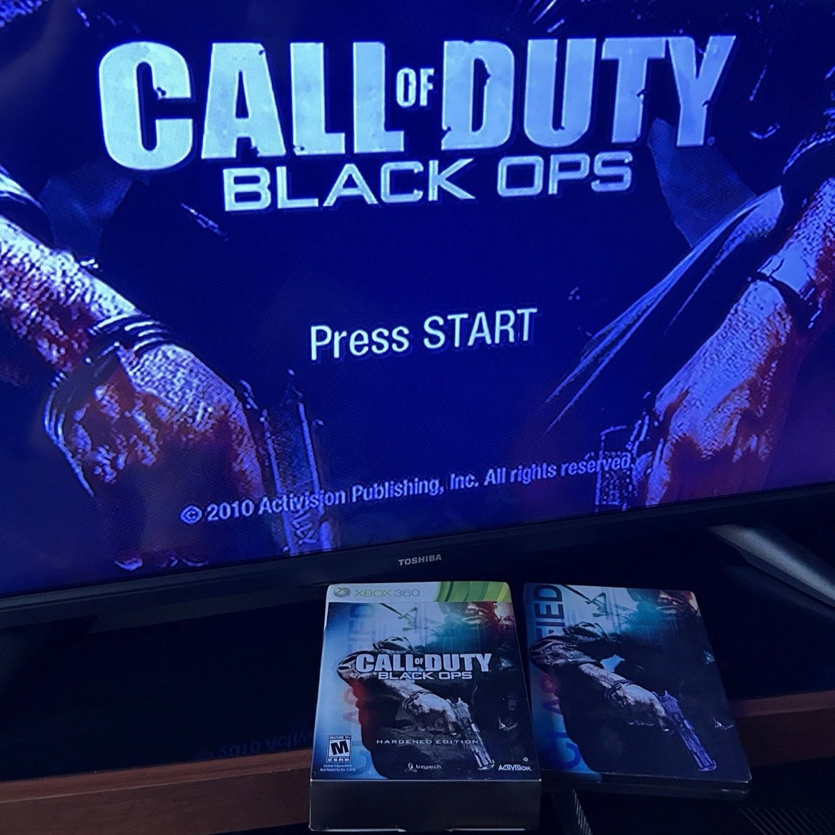 CIB - Tested - XBOX 360 - Call of Duty: Black Ops Hardened Edition - Complete in Box
