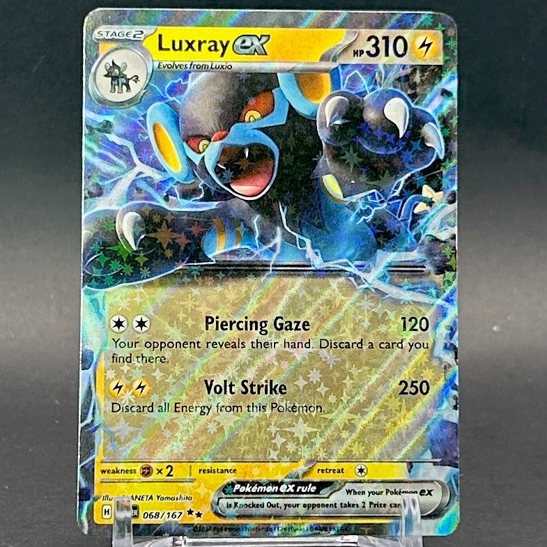NM - Pokémon TCG - Luxray EX 068/167 Double Rare Holo - Twilight Masquerade