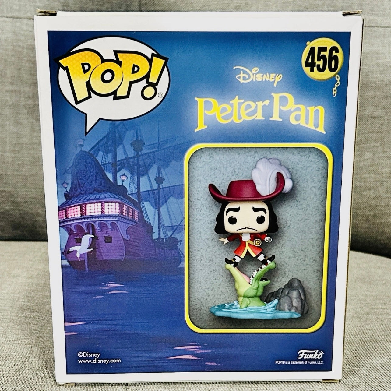 Funko Pop! Movie Moments: Captain Hook and Tick-Tock #456 - Peter Pan (Hot Topic Exclusive)