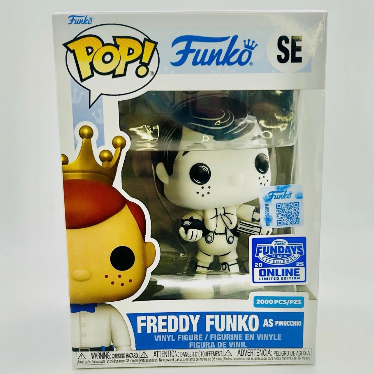 Funko Pop! Freddy Funko as Pinocchio SE - Disney - Funko Fundays Online 2025 LE 2000pcs