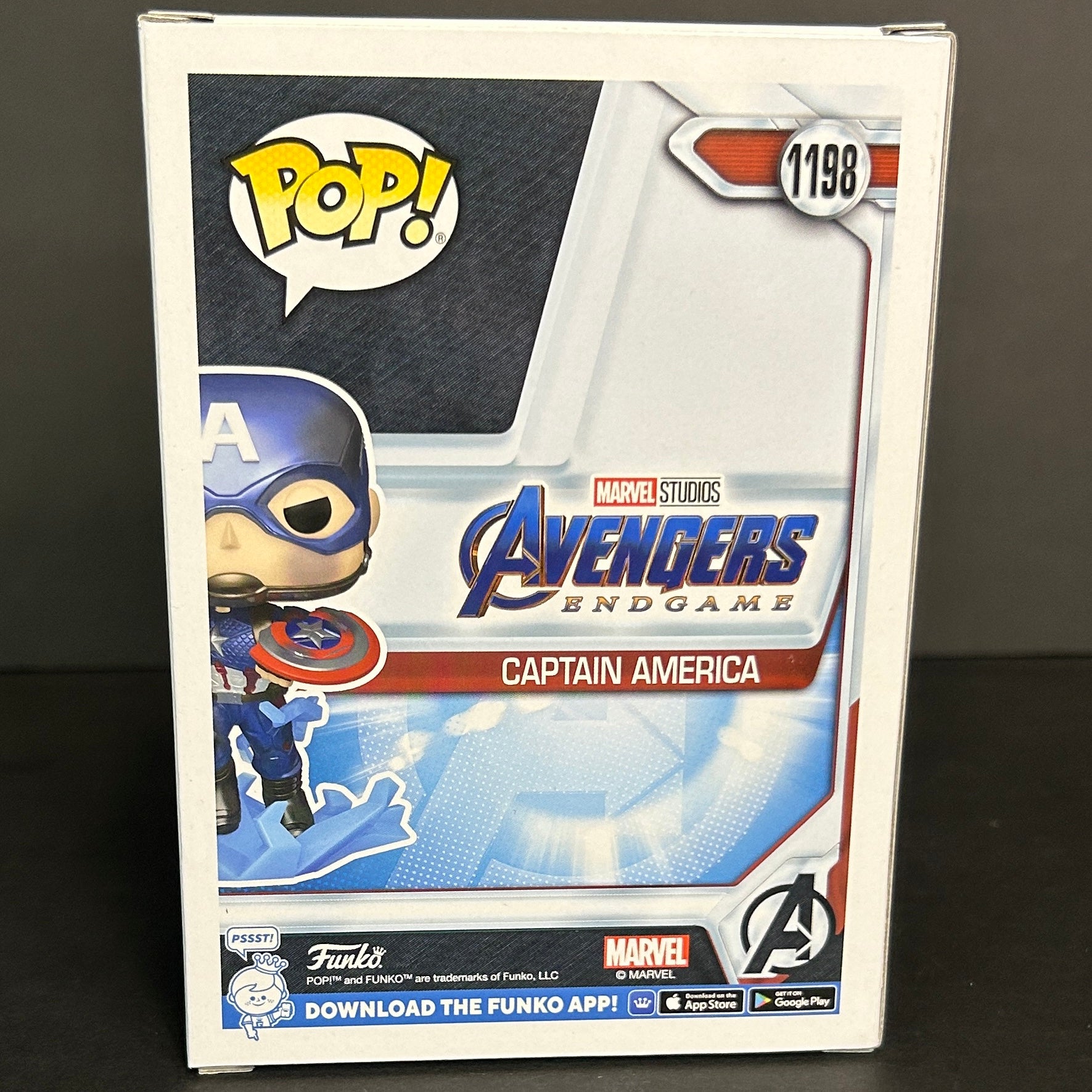 Funko Pop! Avengers: Endgame - Captain America #1198 Special Edition Glow in the Dark