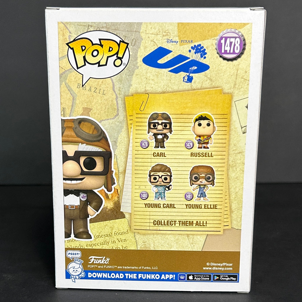 Funko Pop! Disney Pixar Up! Carl #1478