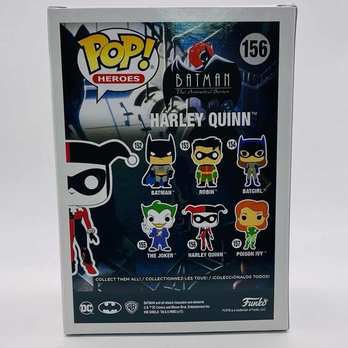 Funko Pop! Heroes: Harley Quinn #156 Diamond Collection Glitter - Hot Topic Exclusive