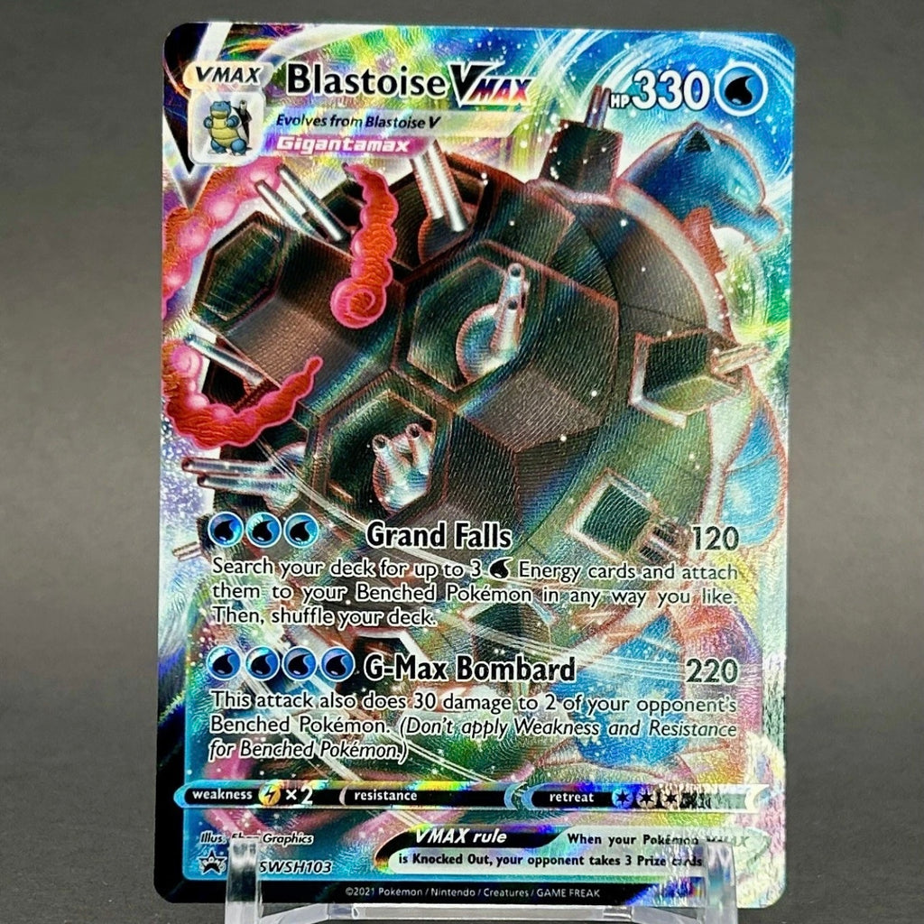 NM - Pokémon TCG - Blastoise VMAX SWSH103 - Black Star Promo